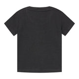 Calvin Klein T-Shirt Girocollo Tinta Unita con Logo per Neonato IN0IN0001 NERO CALVIN KLEIN 