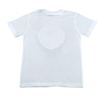 Cesare Paciotti T-Shirt Girocollo Tinta Unita con Stampa per Bambino TSP5114J BIANCO CESARE PACIOTTI 