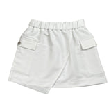 Gaelle Gonna tinta unita con Elastico In Vita Bianco per Bambina 2746G00507 BIANCO GAELLE 