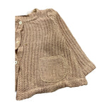 CAFFE' D'ORZO cardigan tinta unita Beige per Neonata NEIDE BEIGE CAFFE' D'ORZO 