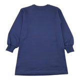 MOSCHINO abito tinta unita modello felpa con logo Blu per Bambina HDV0GY BLU MOSCHINO 