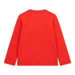 GUESS shirt girocollo tinta unita con stampa Rosso per Bambino N4YI01K8HM4J ROSSO GUESS 