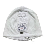 Ninnaoh Cappello Tinta Unita con Stampa per Neonato E20217 BIANCO NINNAOH 
