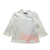 REFRIGIWEAR shirt girocollo tinta unita con stampa Bianco per Neonato RWN845 BIANCO REFRIGIWEAR 