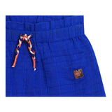 Carre'Ment Beau Short Einfarbig mit elastischer Taille Blau für Baby Mädchen
