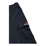 Zu+Elements Bermuda Tinta Unita con Tasconi per Bambino ZU254 NERO ZU+ELEMENTS 