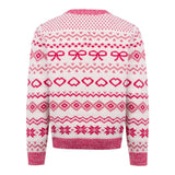 SAINT BARTH maglia girocollo tinta unita con stampa Fuxia per Neonata PRC00050 FUXIA SAINT BARTH 
