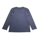 Liu Jo Shirt Girocollo Tinta Unita con Stampa per Bambino QF3094 BLU LIU JO 