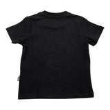 Daniele Alessandrini T-Shirt Girocollo Tinta Unita Cn Stamapa Logo Nero per Neonato