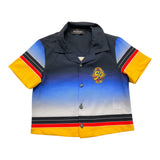 Patriot Camicia Multicolor Mezza Manica Blu Per Neonato