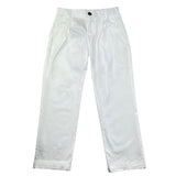 Paolo Pecora Pantalone Tinta Unita con Girovita Regolabile per Bambino PP4247 BIANCO PAOLO PECORA 