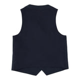 Emporio Armani Gilet Tinta Unita per Bambino EB000124 BLU EMPORIO ARMANI 