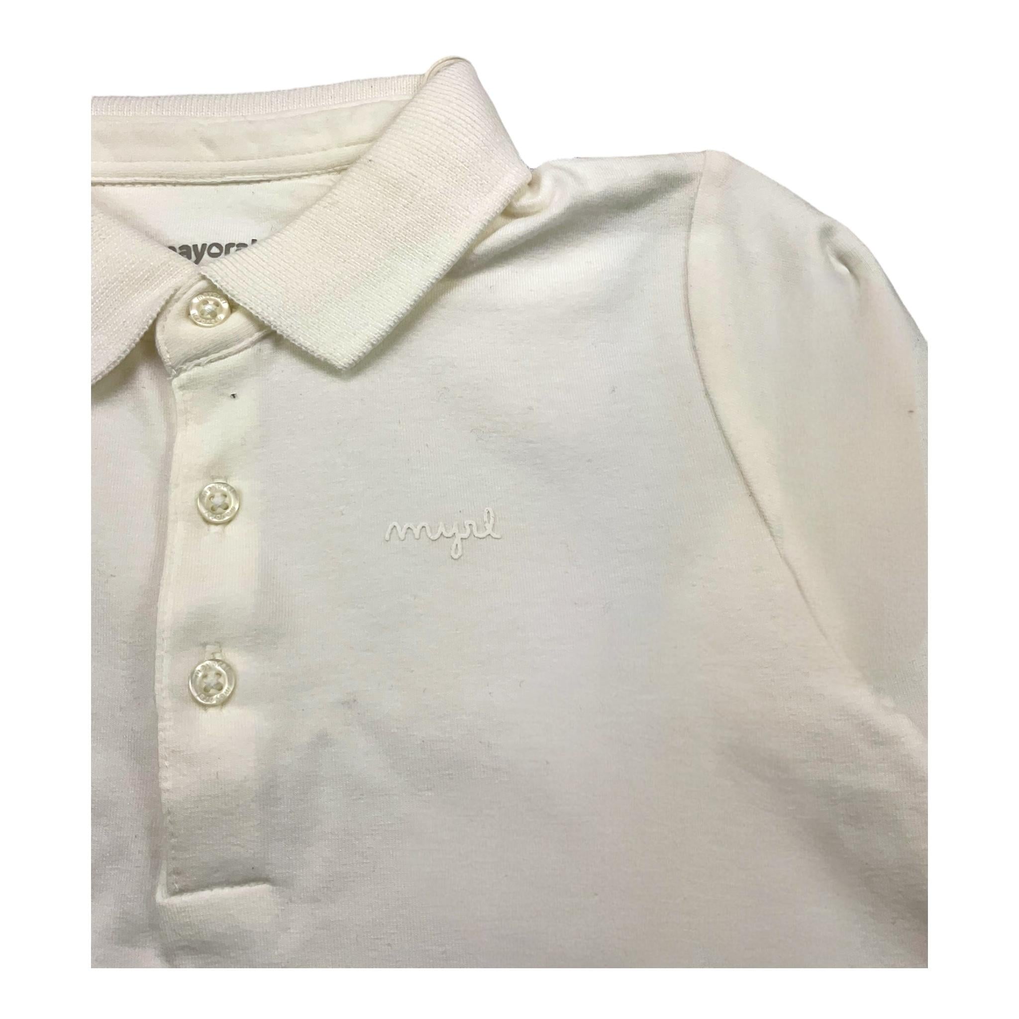 MAYORAL body manica lunga tinta unita Panna per Neonato 2183 PANNA MAYORAL 