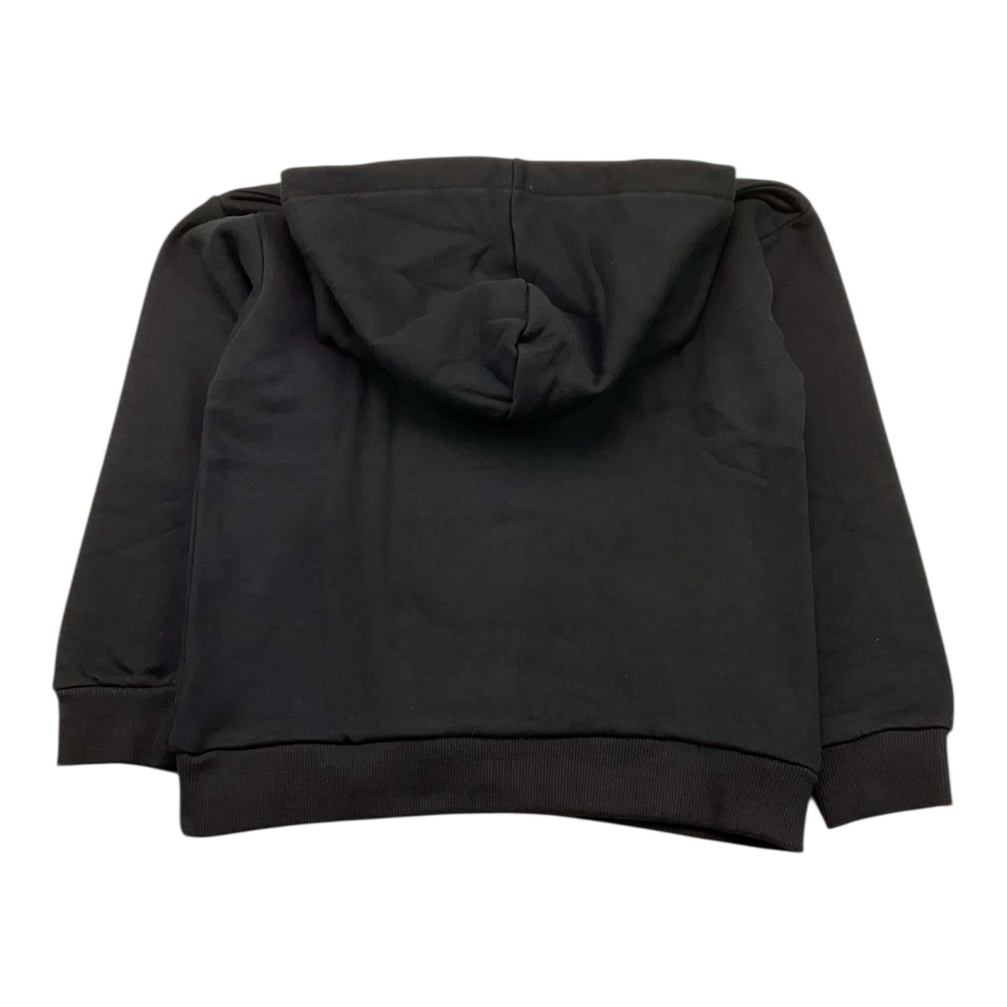 RELISH felpa tinta unita con cappuccio e brillantini Nero per Bambina RGA2401033022 NERO RELISH 