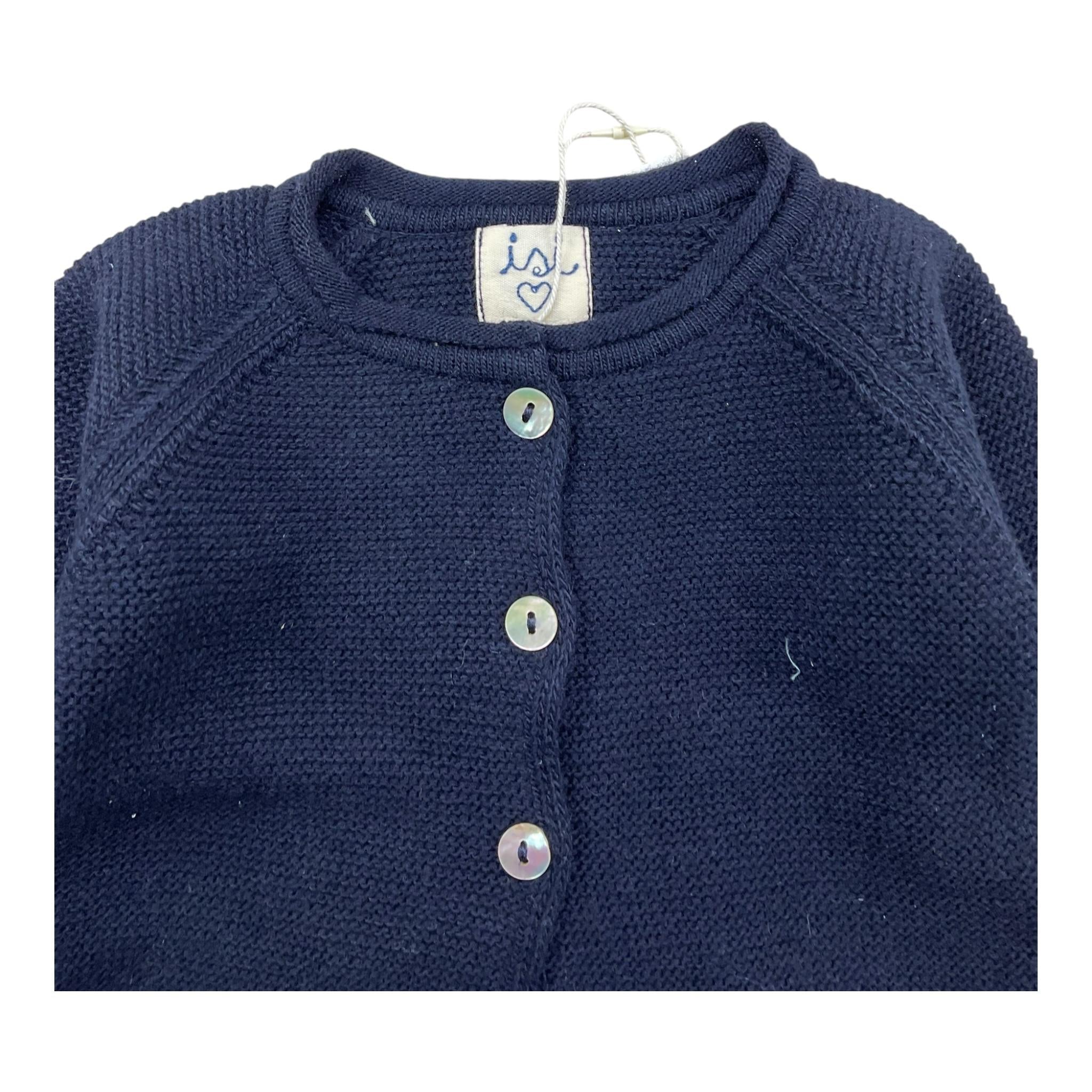 MALVI & CO cardigan tinta unita con bottoni Blu per Bambina FCCM017GFLL BLU MALVI & CO 