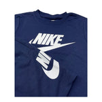 Nike t-shirt tinta unita con stampa per Bambino 86L596 BLU NIKE 
