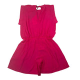 Gaelle Tuta Intera Corta Tinta Unita con Logo per Bambina 2746J00014 FUXIA GAELLE 