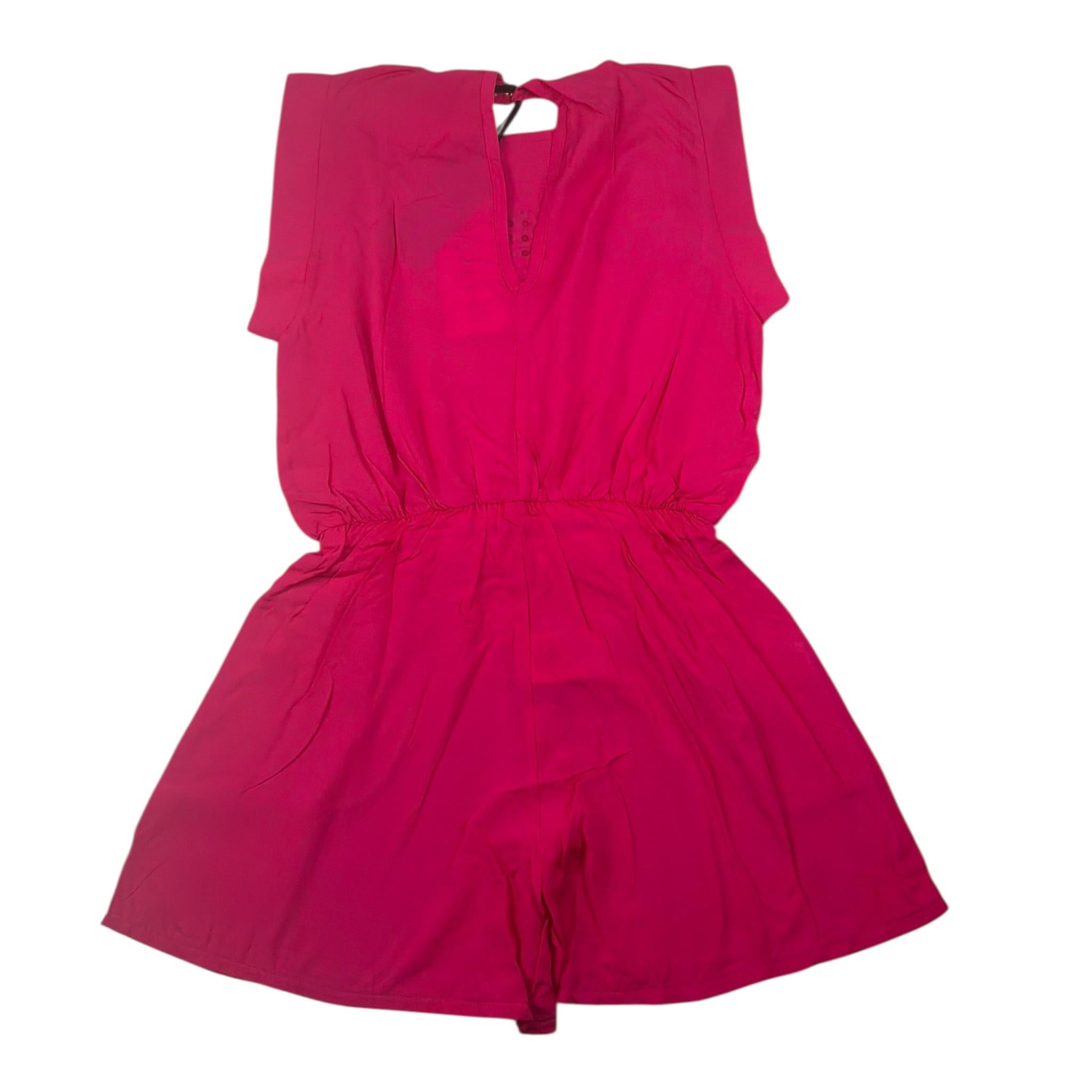 Gaelle Tuta Intera Corta Tinta Unita con Logo per Bambina 2746J00014 FUXIA GAELLE 