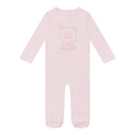 Guess Tutina Tinta Unita con Stampa per Neonata H2YW00KA6W3 ROSA CIPRIA GUESS 