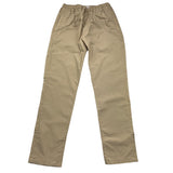 Manuel Ritz Einfarbige Hose mit elastischer Taille Beige für Jungen