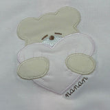 Nanan Pagliaccetto Tinta Unita con Stampa per Neonata E2000406R ROSA NANAN 