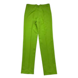 Janice Pantalone Tinta Unita Cn Girovita Regolabile Verde Per Bambina JN507R VERDE JANICE 