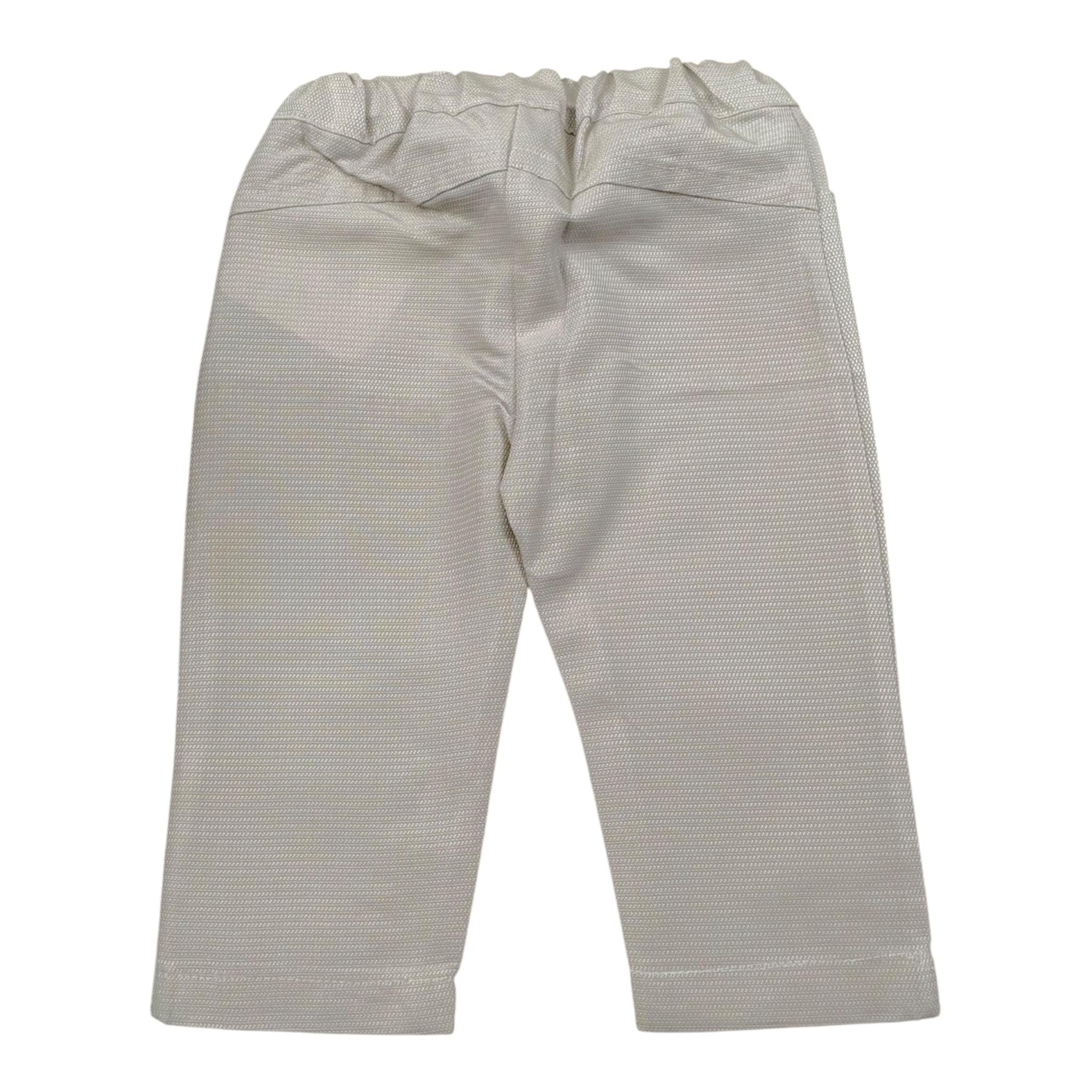 Seerose Pantalone Tinta Unita con Elastico In Vita per Neonato 509 BEIGE SEEROSE 