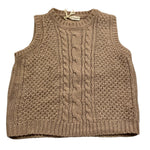 ABEL & LULA gilet tinta unita con ricami Beige per Neonato WL2 BEIGE ABEL & LULA 