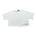 Refrigiwear T-Shirt Girocollo Tinta Unita con Logo per Bambina 308TRFJS25 BIANCO REFRIGIWEAR 