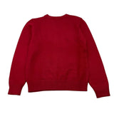 NEVER TOO maglia girocollo tinta unita con stampa Rosso per Bambino NT2143RX ROSSO NEVER TOO 