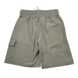 Calvin Klein Bermuda Tinta Unita con Elastico In Vita per Bambino IB0IB02512XX VERDE CALVIN KLEIN 