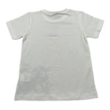 J.O. Milano T-Shirt Girocollo Tinta Unita con Stampe per Neonato 576N2 PANNA J.O. MILANO 