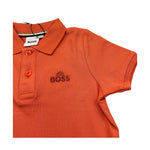 Boss Polo Mezza Manica Tinta Unita per Bambino J52101J ARANCIONE BOSS 