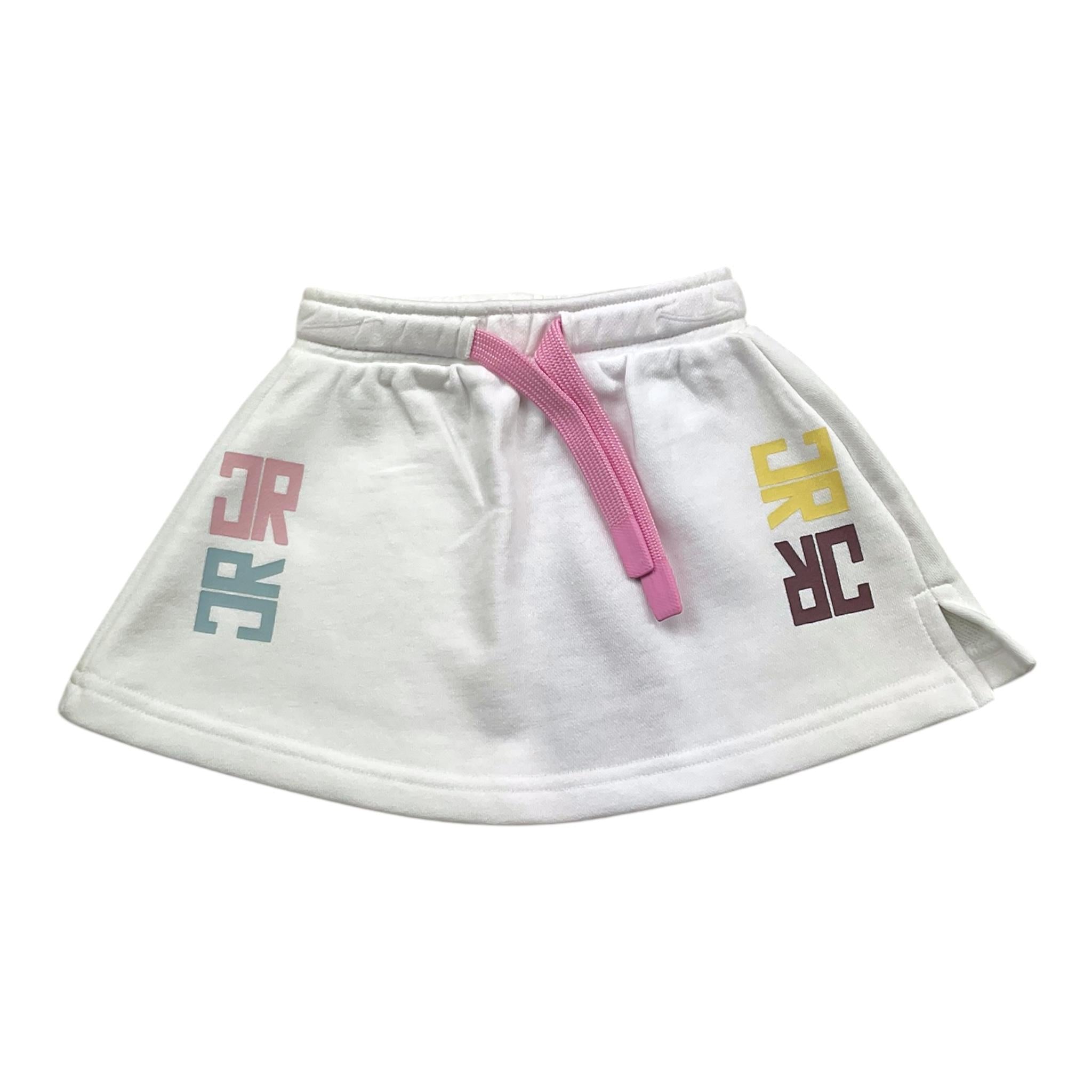 JOHN RICHMOND gonna tinta unita con elastico in vita Bianco per Neonata RIA25093GO BIANCO JOHN RICHMOND 