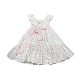 La Stupenderia Abito Giromanica Tinta Unita per Bambina TJAB78XJ BIANCO LA STUPENDERIA 