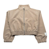 Hinnominate Giubbino con Zip tinta unita con Logo Beige per Bambina 3641FY0281 BEIGE HINNOMINATE 