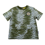 Just Cavalli T-Shirt Girocollo Stampa Fantasia per Neonato JIP26091TS VERDE JUST CAVALLI 