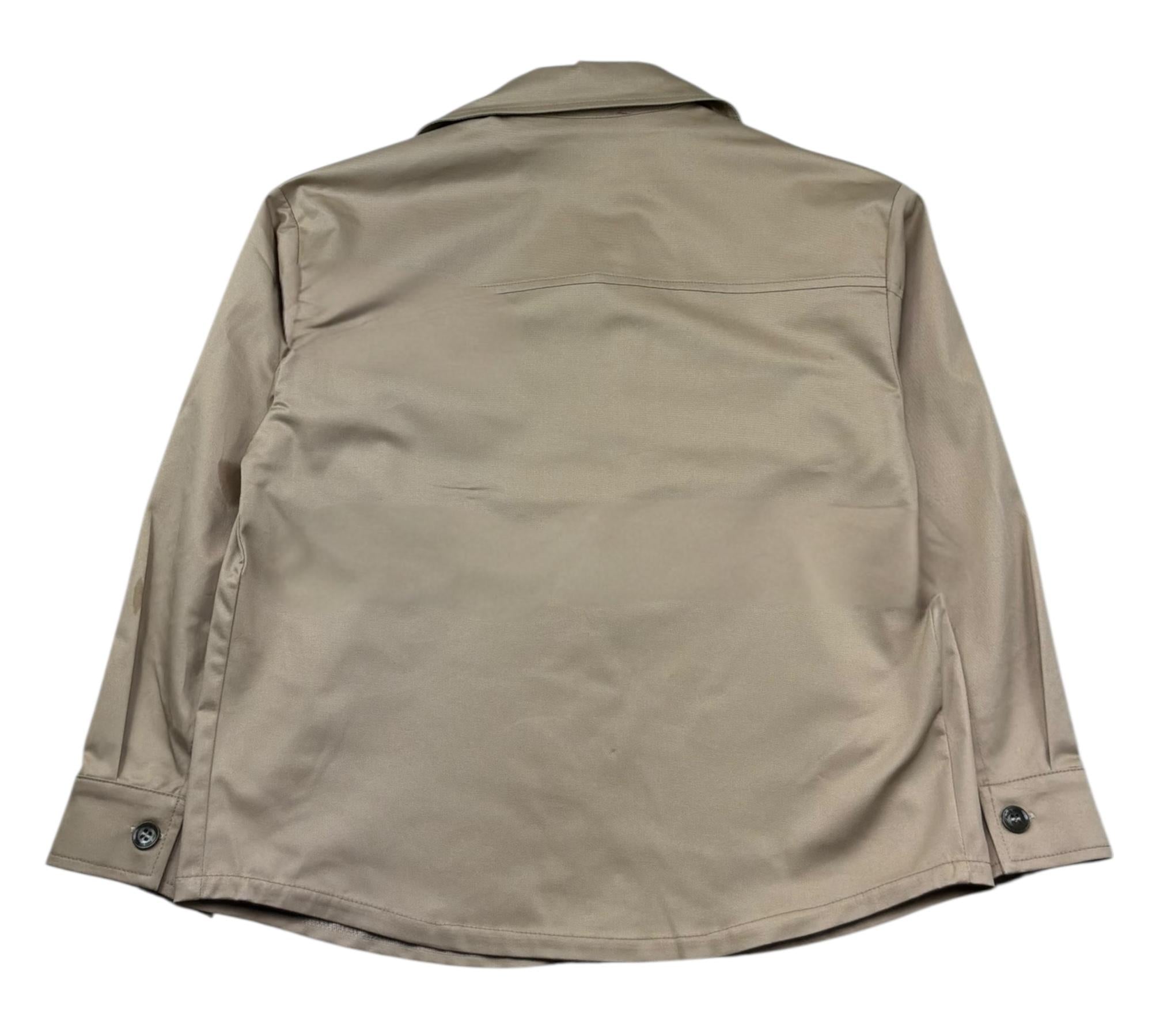 Paolo Pecora Camicia Manica Lunga Tinta Unita per Bambino PP4329 BEIGE PAOLO PECORA 