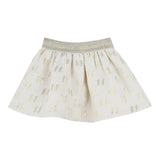 Karl Lagerfeld Completo 2 Pezzi Felpa-Gonna per Neonata Z30520 PANNA KARL LAGERFELD 