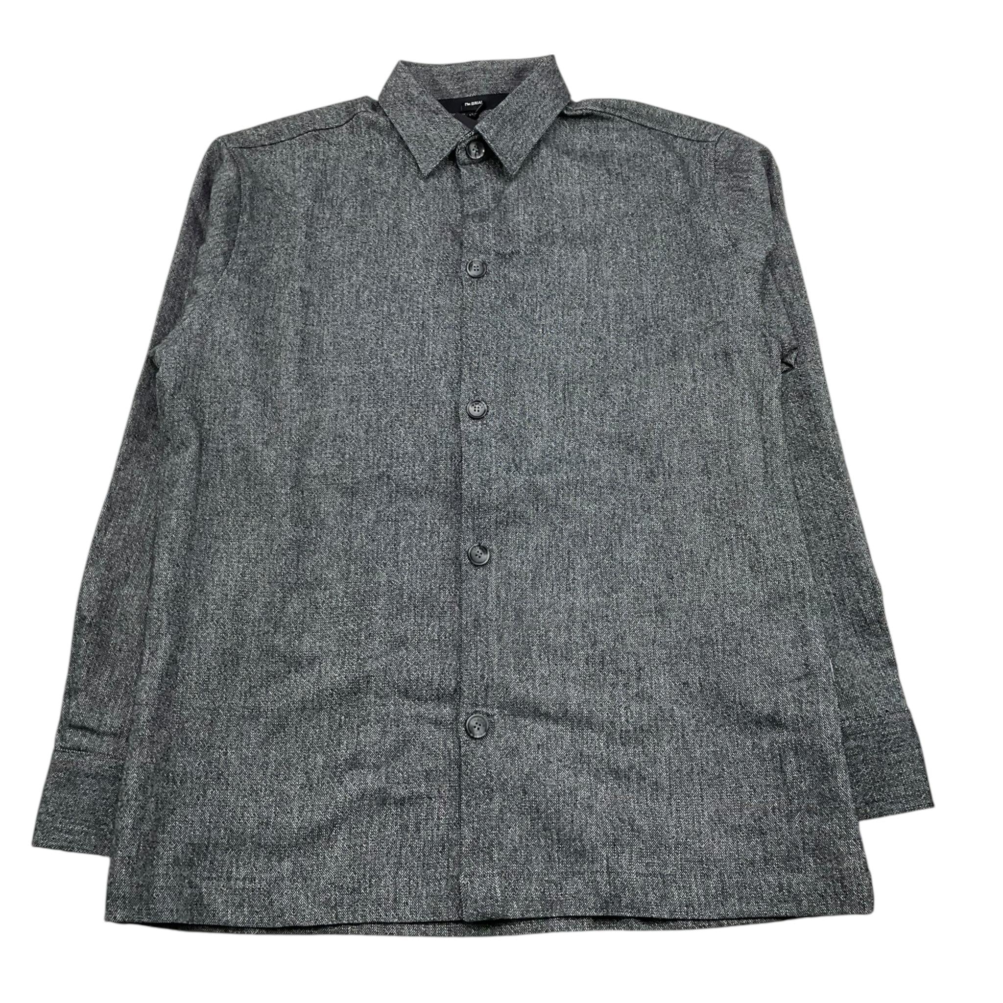 I'M BRIAN camicia manica lunga tinta unita Grigio per Bambino CA3098J GRIGIO I'M BRIAN 