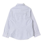 Fay Camicia Tinta Unita Manica Lunga con Fantasia A Righe per Bambino FV5P30 BIANCO FAY 