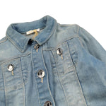 Liu Jo Giubbino In Denim tinta unita Azzurro per Bambina K19001 AZZURRO LIU JO 