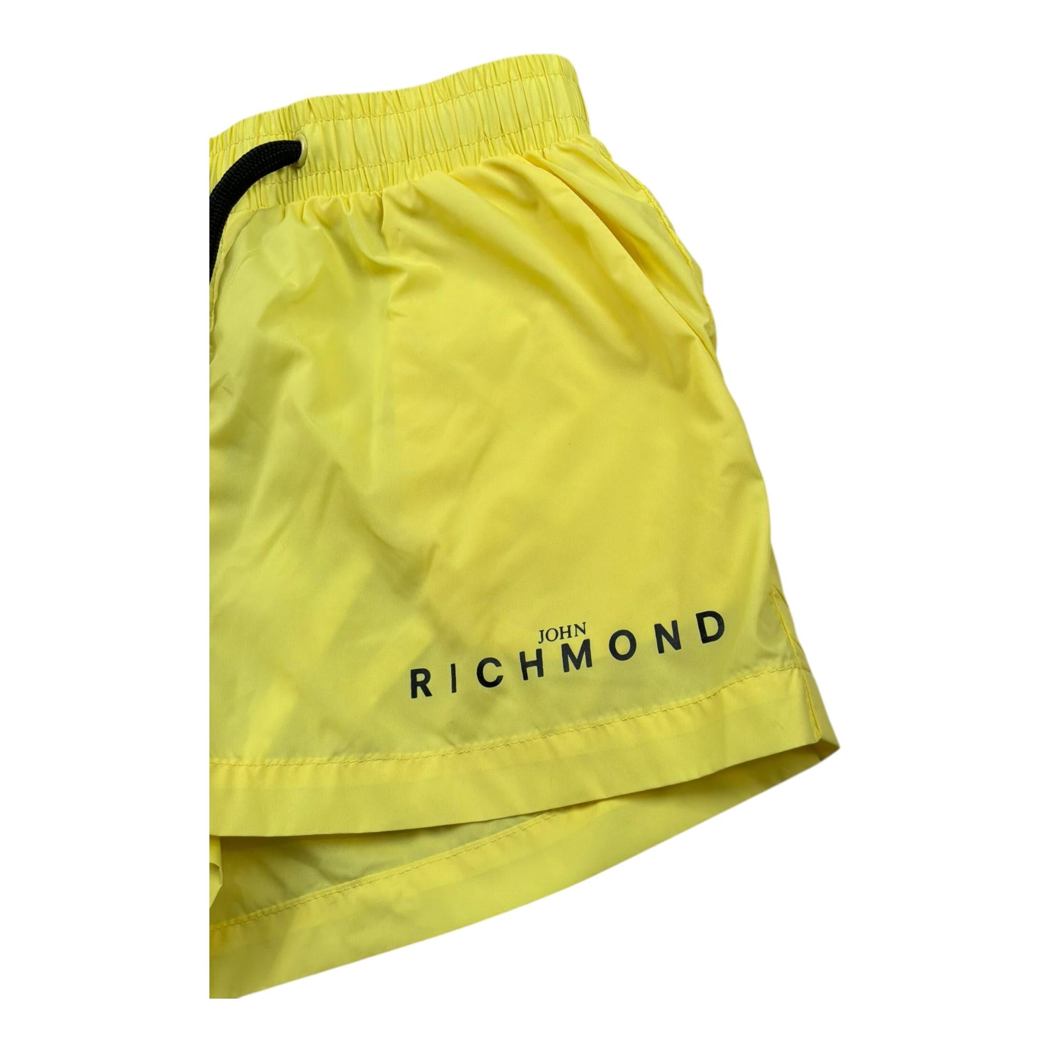 John Richmond Costume Tinta Unita con Logo per Bambino RBP26024CO GIALLO JOHN RICHMOND 