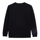 VANS felpa chiusa girocollo tinta unita con logo Nero per Bambino VN000K99BLK1 NERO VANS 