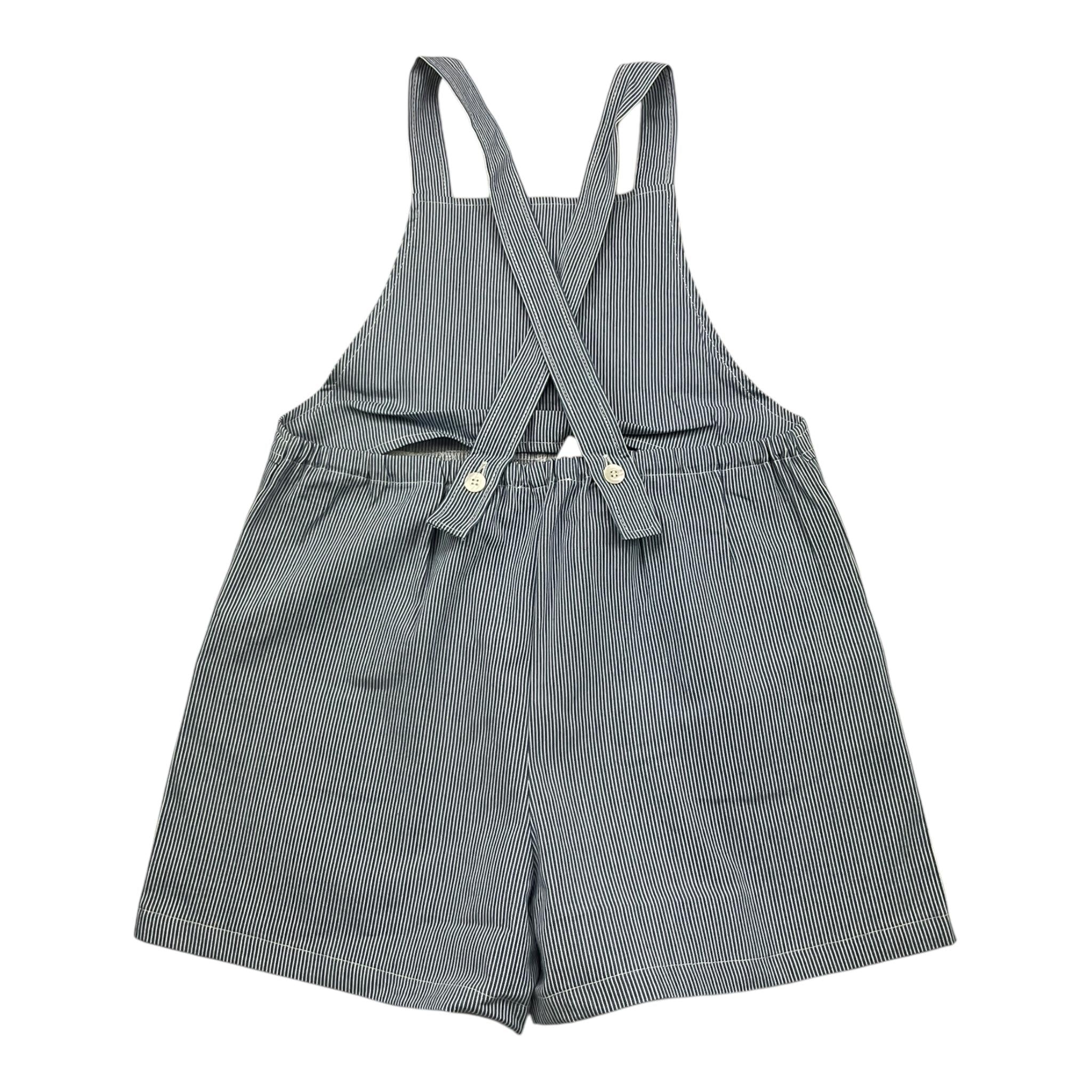 Babe & Tess Salopettes Bicolore Fantasia A Righe per Bambina 18518014 BIANCO/BLU BABE & TESS 