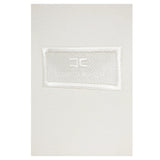 Elisabetta Franchi T-Shirt Girocollo Tinta Unita con Logo per Bambina EFTS235 PANNA ELISABETTA FRANCHI 