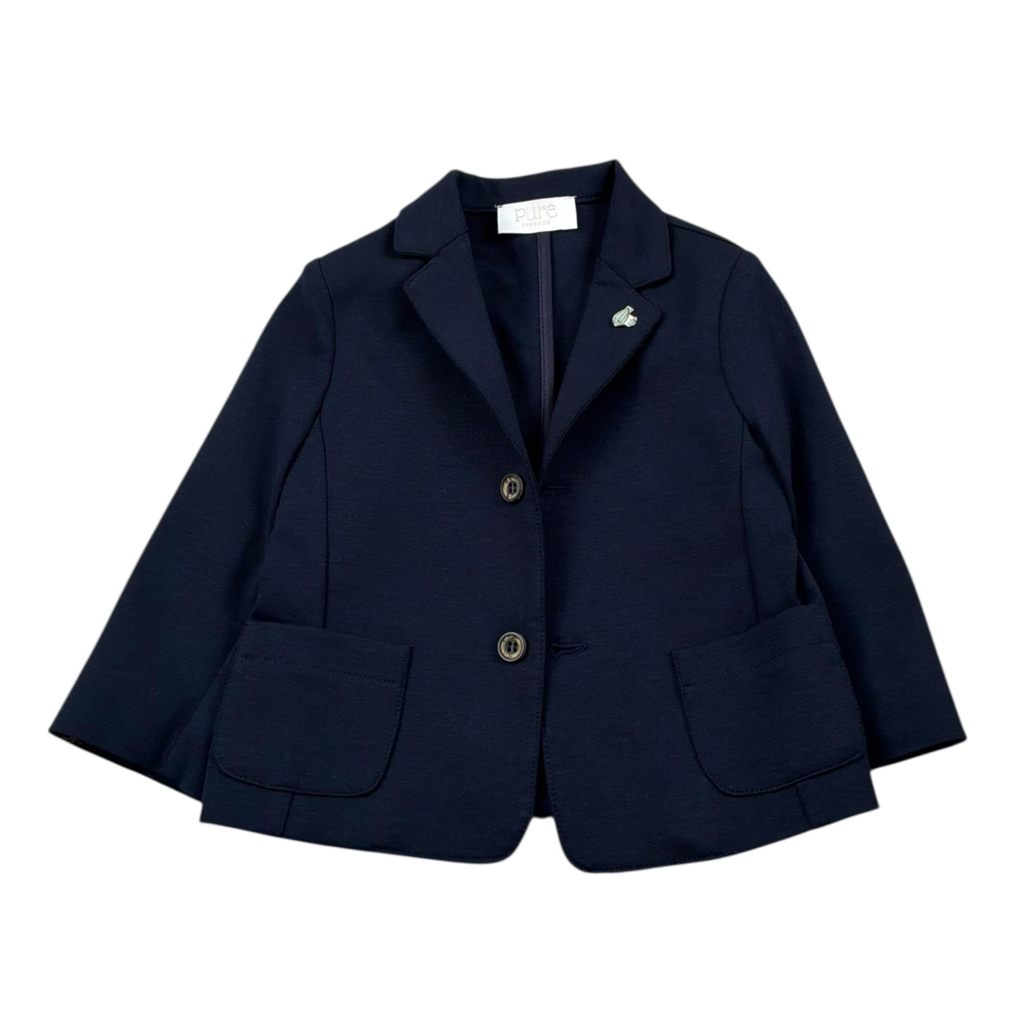 Pure Firenze Giacca Tinta Unita  per Neonato PC03320 BLU PURE FIRENZE 