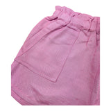 Losan Short Tinta Unita con Elastico In Vita Lilla per Bambina