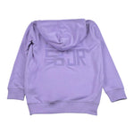 John Richmond Felpa Tinta Unita con Cappuccio E Stampa per Bambina RGP26006FE LILLA JOHN RICHMOND 
