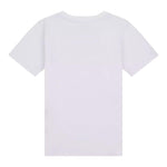 New Balance T-Shirt Girocollo Tinta Unita con Stampa Logo per Bambino LAKB0009 BIANCO NEW BALANCE 